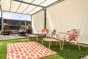 Rear garden- click for photo gallery